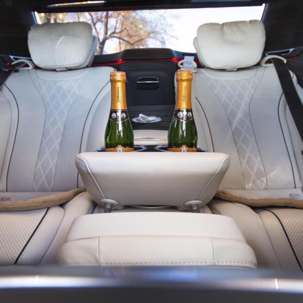 VIP Mercedes Benz S Klasse Innenausstattung vorne